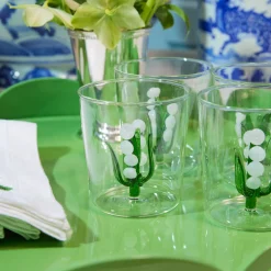Lily of the Valley Glasses (Set of 4)