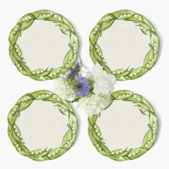 Lily of the Valley Starter Plates (Set of 4)