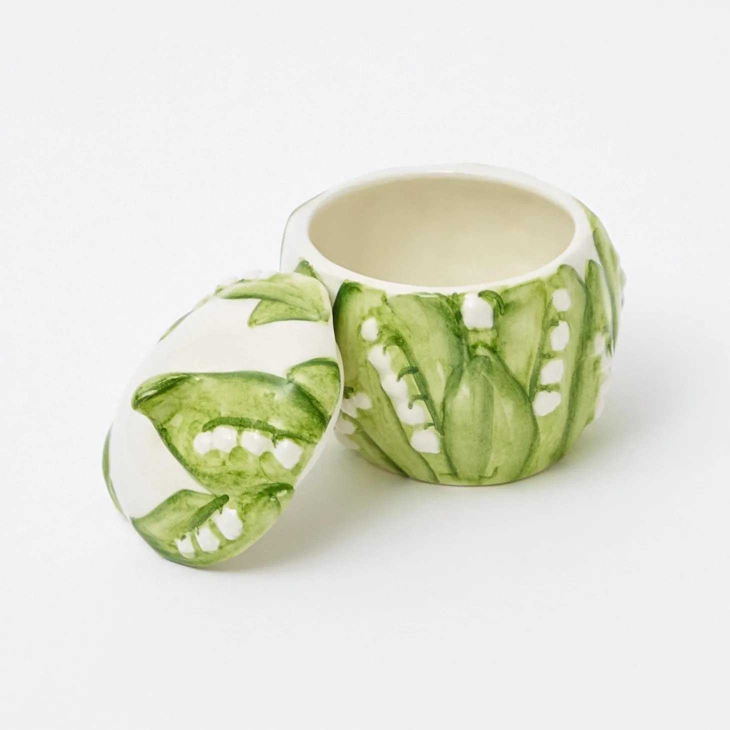 Lily of the Valley Sugar Pot