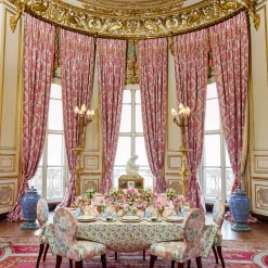 Lily Pink & Green Napkins (Set of 4)