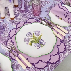 Lily Purple Napkins (Set of 4)