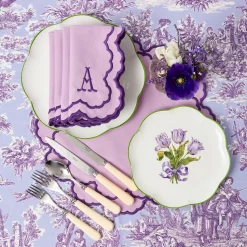 Lily Purple Napkins (Set of 4)