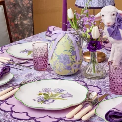 Lily Purple Placemats & Napkins (Set of 4)