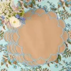 Lily Sand & Blue Placemats (Set of 4)