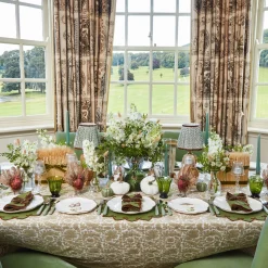 Long Wheat Sheaf with Green Velvet Bow