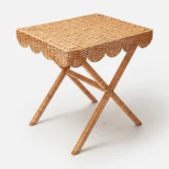 Lucca Rattan Luggage Rack