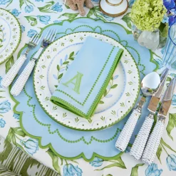Mariana Blue & Green Napkins (Set of 4)