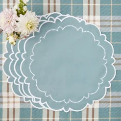 Mariana Duck Egg Placemats (Set of 4)