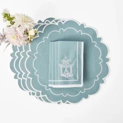 Mariana Duck Egg Placemats & Napkins (Set of 4)