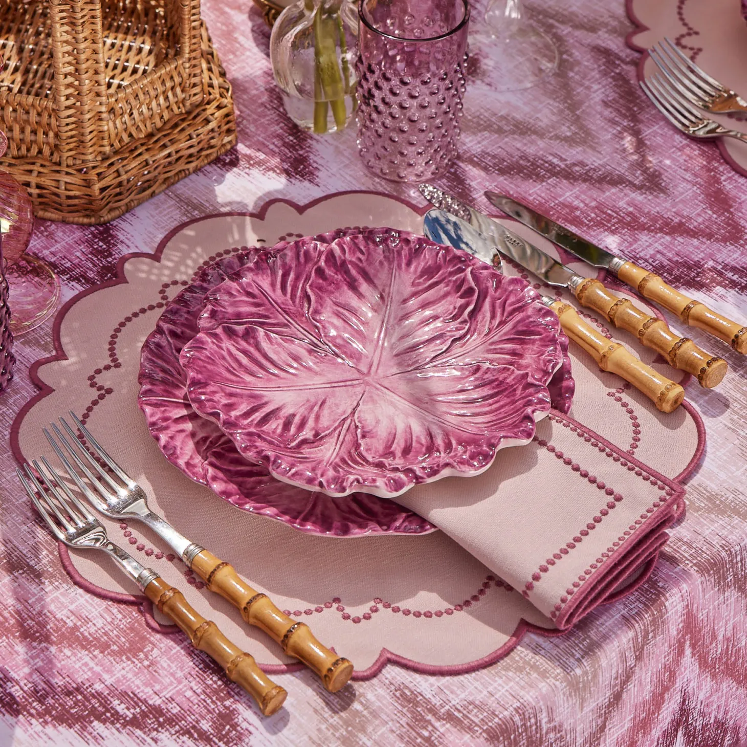 Mariana Pink Napkins (Set of 4)