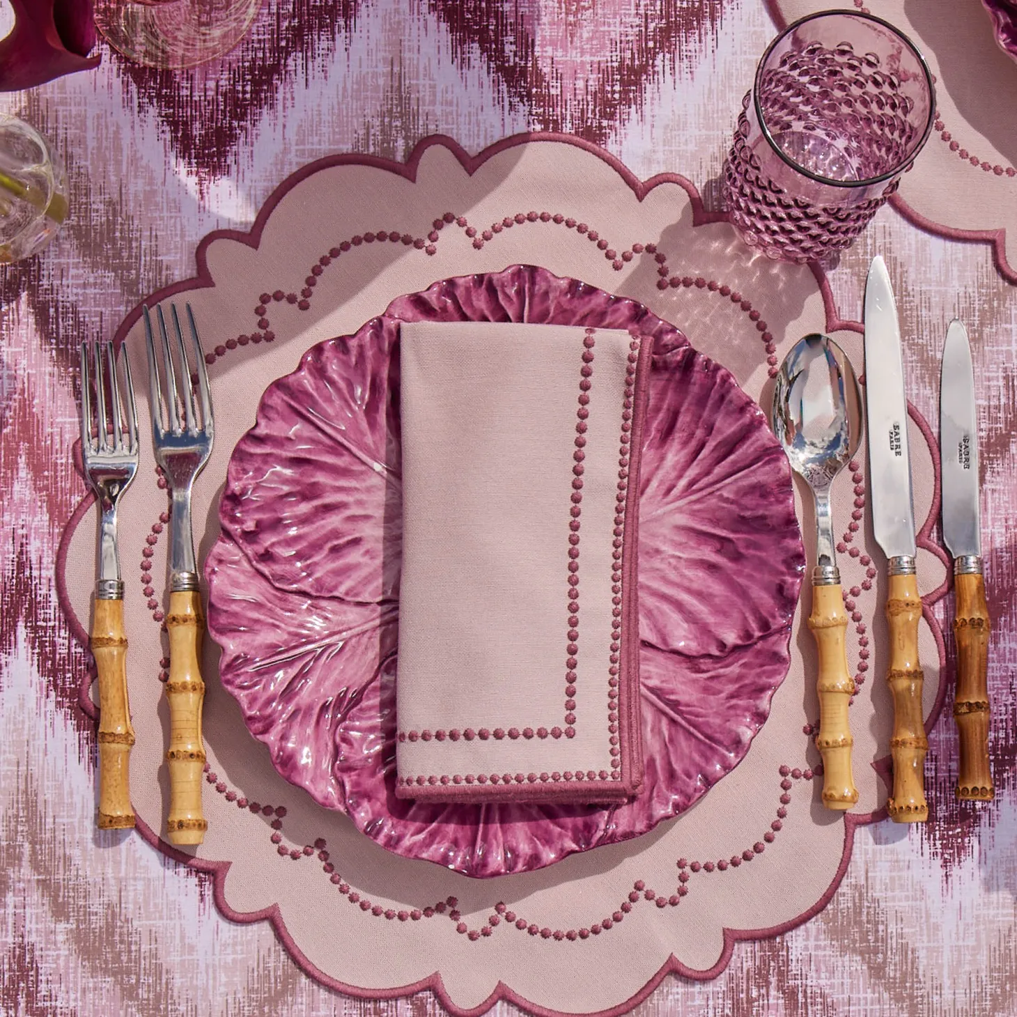 Mariana Pink Napkins (Set of 4)