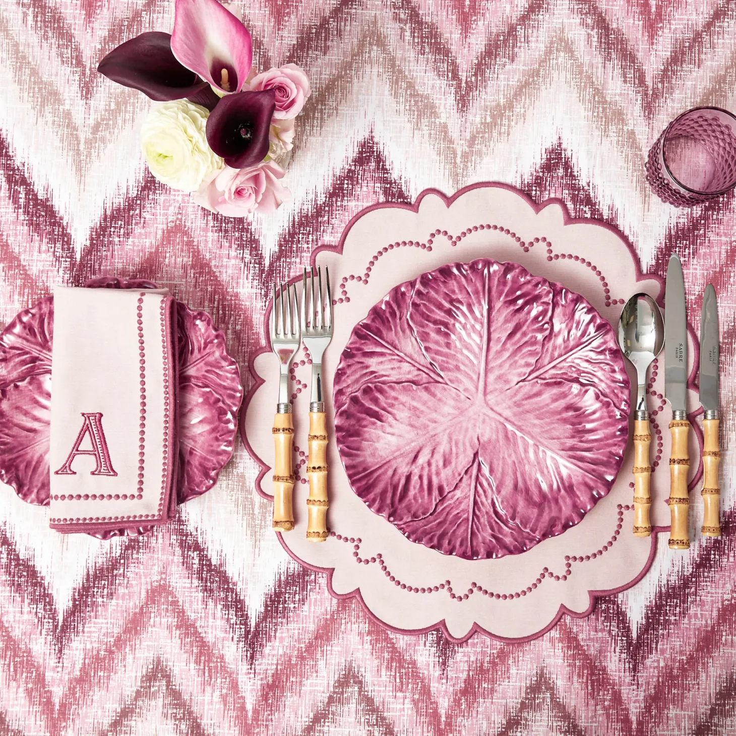 Mariana Pink Napkins (Set of 4)