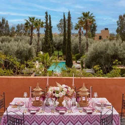 Mariana Pink Placemats & Napkins (Set of 4)