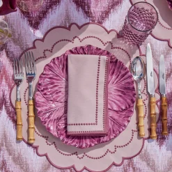 Mariana Pink Placemats & Napkins (Set of 4)