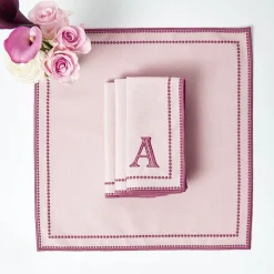 Mariana Pink Placemats & Napkins (Set of 4)