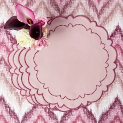 Mariana Pink Placemats (Set of 4)