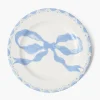 Marilyn Blue Bow Dinner Plate