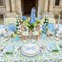 Marilyn Blue Bow Dinner Plate