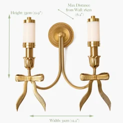 Marilyn Bow Rechargeable Double Wall Light
