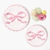 Marilyn Pink Bow Starter Plate