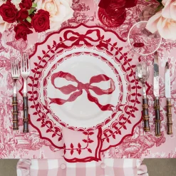 Marilyn Red Bow Starter Plates (Set of 4)