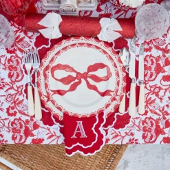 Marilyn Red Bow Starter Plate