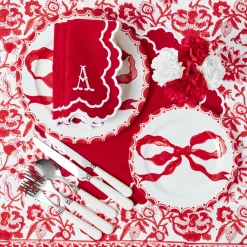 Marilyn Red Bow Starter Plate