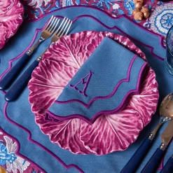 Marlene Blue & Purple Napkins (Set of 4)