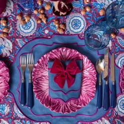 Marlene Blue & Purple Napkins (Set of 4)