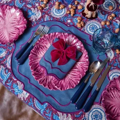 Marlene Blue & Purple Napkins (Set of 4)