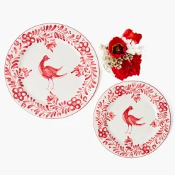 Martha Red Starter Plate