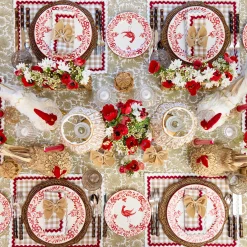 Martha Red Starter Plate
