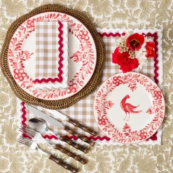 Martha Red Starter Plate