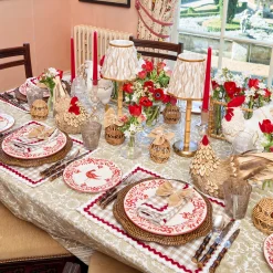 Martha Red Starter Plate