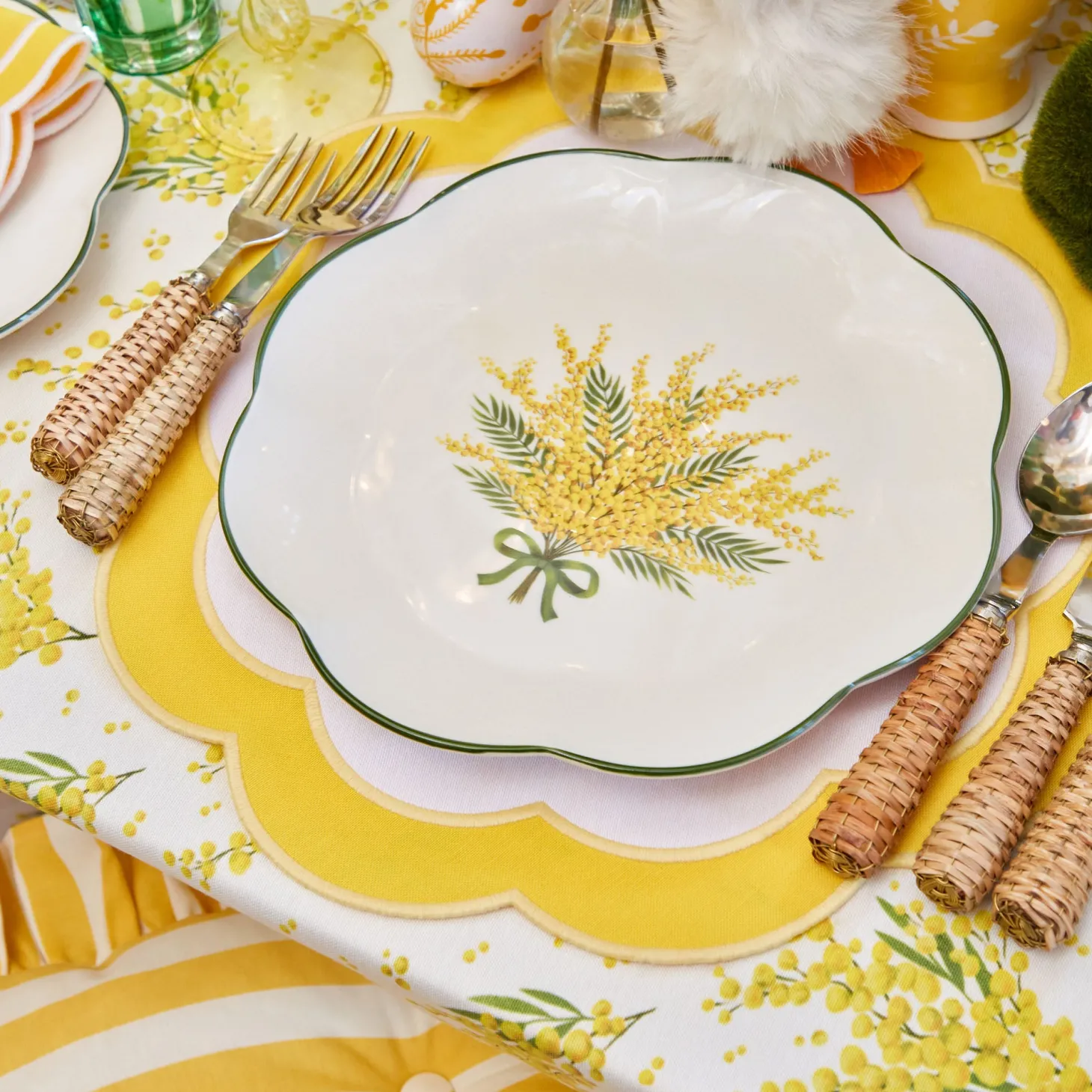 Mimosa Dinner Plate