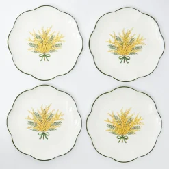 Mimosa Dinner Plates (Set of 4)