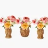 Mini Natural Rattan Vase (Set of 3)