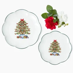 Mrs. Alice Christmas Tree Starter Plate