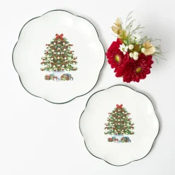Mrs. Alice Christmas Tree Starter Plate