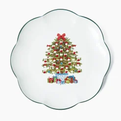 Mrs. Alice Christmas Tree Dinner Plate