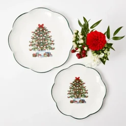 Mrs. Alice Christmas Tree Dinner Plate