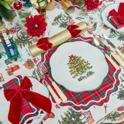 Mrs. Alice Christmas Tree Dinner Plate