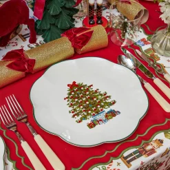 Mrs. Alice Christmas Tree Dinner Plate