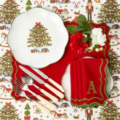 Mrs. Alice Christmas Tree Dinner Plate