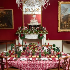 Mrs. Alice Christmas Tree Dinner & Starter Plates (Set of 8)