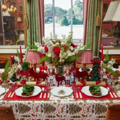 Mrs. Alice Christmas Tree Dinner & Starter Plates (Set of 8)