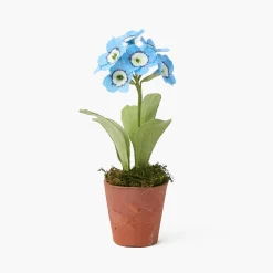 Mrs. Alice Handpainted Blue Auricula