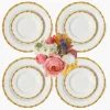 Nancy Bamboo Dinner & Starter Plates (Set of 8)