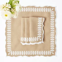 Natural Laurel Napkins (Set of 4)