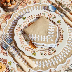Natural Laurel Napkins (Set of 4)